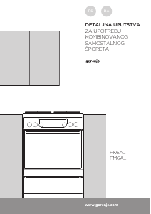 Priručnik Gorenje KC6355XT Raspon