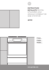 Manual Gorenje KS6350XA Aragaz