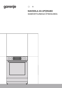 Priročnik Gorenje GEC5C42WG Obseg