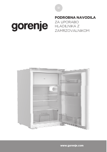 Priročnik Gorenje RBI409FP1 Hladilnik