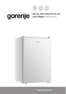 Priručnik Gorenje R39FPW4 Hladnjak