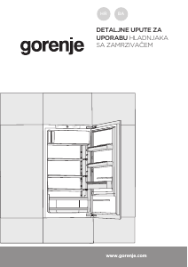 Priručnik Gorenje RBI409EE1 Hladnjak