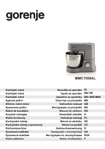 Instrukcja Gorenje MMC1500AL Mikser