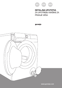 Priručnik Gorenje WPNA14APWIFI Stroj za pranje rublja