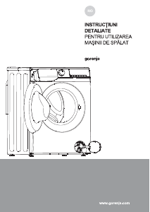 Manual Gorenje WNHEI72SAS Mașină de spălat