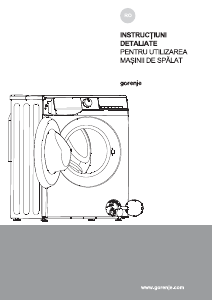 Manual Gorenje WNHPI72SCS Mașină de spălat