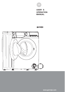 Manual Gorenje WNHPI84AS Washing Machine