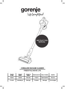 Manual Gorenje SVC216FMLBK Aspirator