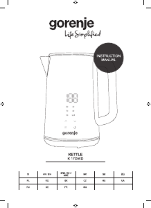 Bedienungsanleitung Gorenje K17DWD Wasserkocher