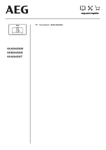 Käyttöohje AEG KKA894500T Kahvikone