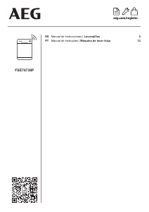 Manual AEG FSE76738P Máquina de lavar louça