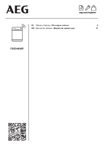 Manual AEG FSE94848P Maşină de spălat vase