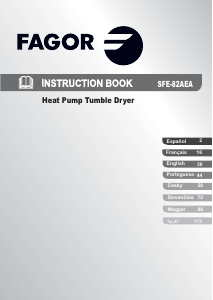 كتيب مُجفف SFE-82AEA Fagor