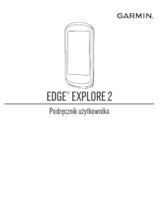 Instrukcja Garmin Edge Explore 2 Licznik rowerowy