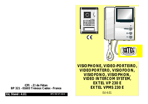 Handleiding Extel VP 230 E Intercomsysteem