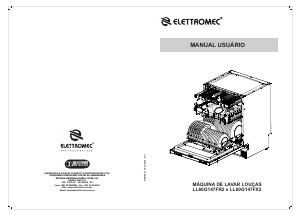 Manual Elettromec LL60G147FR2 Máquina de lavar louça