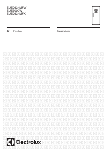 Bruksanvisning Electrolux EUE2634MFX Frys