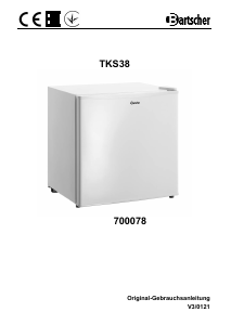 Manual Bartscher TKS38 Freezer