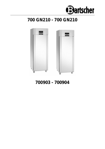 Manual Bartscher 700 GN210 Freezer