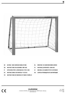 Manual Hudora 76932 Soccer Goal