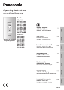 Handleiding Panasonic WH-UD16FE8 Warmtepomp