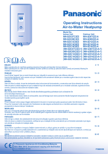 Manual de uso Panasonic WH-SDC07C3E51 Bomba de calor