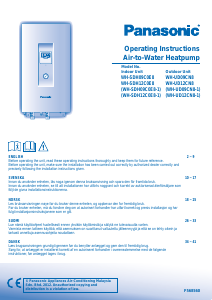 Bruksanvisning Panasonic WH-SDH12C0E81 Värmepump