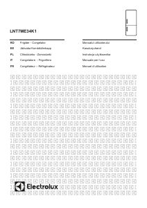 Mode d’emploi AEG RCB632E8MB Réfrigérateur combiné