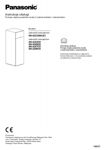 Instrukcja Panasonic WH-UD07EE5 Pompa ciepła