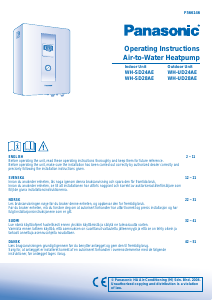 Manual Panasonic WH-SD24AE Heat Pump