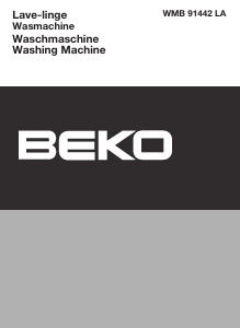 Manual BEKO WMB 91442 LA Washing Machine