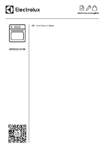 Manual AEG BPE53512YM Oven