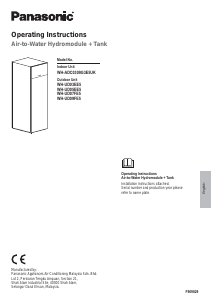 Handleiding Panasonic WH-ADC0309G3E5UK Warmtepomp