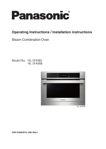 Handleiding Panasonic HL-SF498S Oven