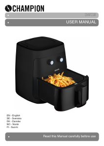 Manual Champion CHAF210 Deep Fryer