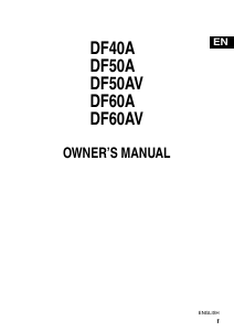 Manual Suzuki DF60AV Outboard Motor