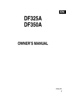 Manual Suzuki DF350A Outboard Motor