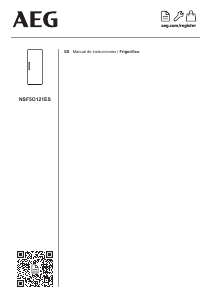 Manual de uso AEG NSF5O121ES Refrigerador