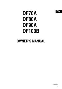 Manual Suzuki DF100B Outboard Motor