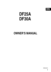 Manual Suzuki DF30A Outboard Motor