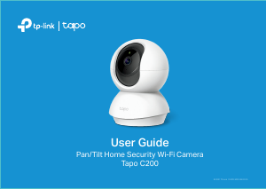Handleiding TP-Link Tapo C200 IP camera