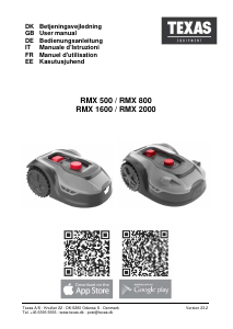 Manuale Texas RMX 1600 Rasaerba