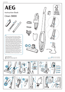 Manual AEG AS31CB18DB Aspirador