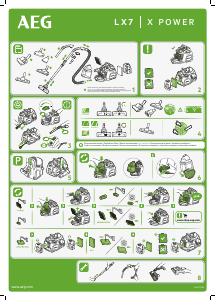 Manual de uso AEG LX7-2-ANIM Aspirador