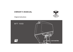 Manual Tohatsu BFT 150D Outboard Motor