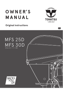 Manual Tohatsu MFS 25D Outboard Motor