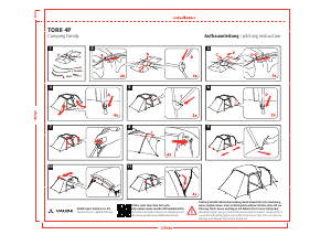 Handleiding Vaude Torii 4P Tent