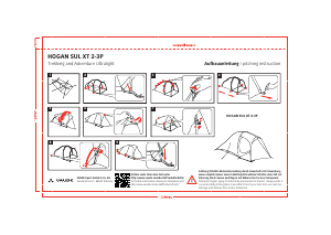 Handleiding Vaude Hogan Sul XT 2-3P Tent