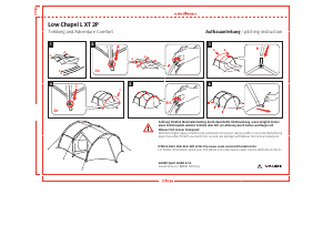 Manual Vaude Low Chapel L XT 2P Tent