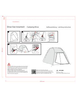 Manual Vaude Drive Van Innertent Tent